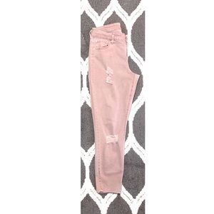 Rue21 blush pink skinny jeans